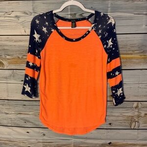 RUE 21 3/4 Sleeve Top Small